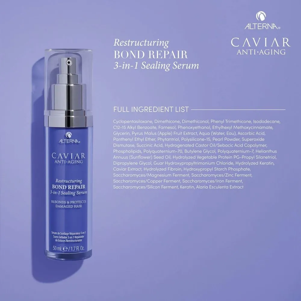 Alterna Caviar Anti-Aging Restructuring Bond Repair 3-In-1 Sealing Serum