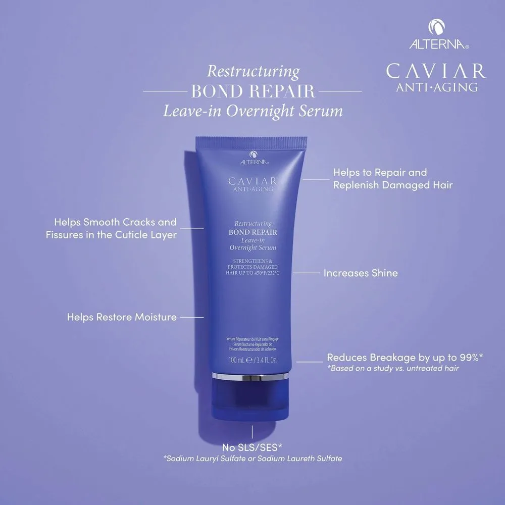 Alterna Caviar Anti-Aging Restructuring Bond Repair Leave-in Overnight Serum