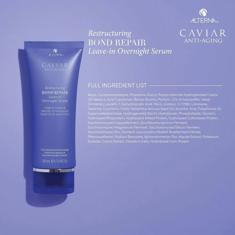 Alterna Caviar Anti-Aging Restructuring Bond Repair Leave-in Overnight Serum