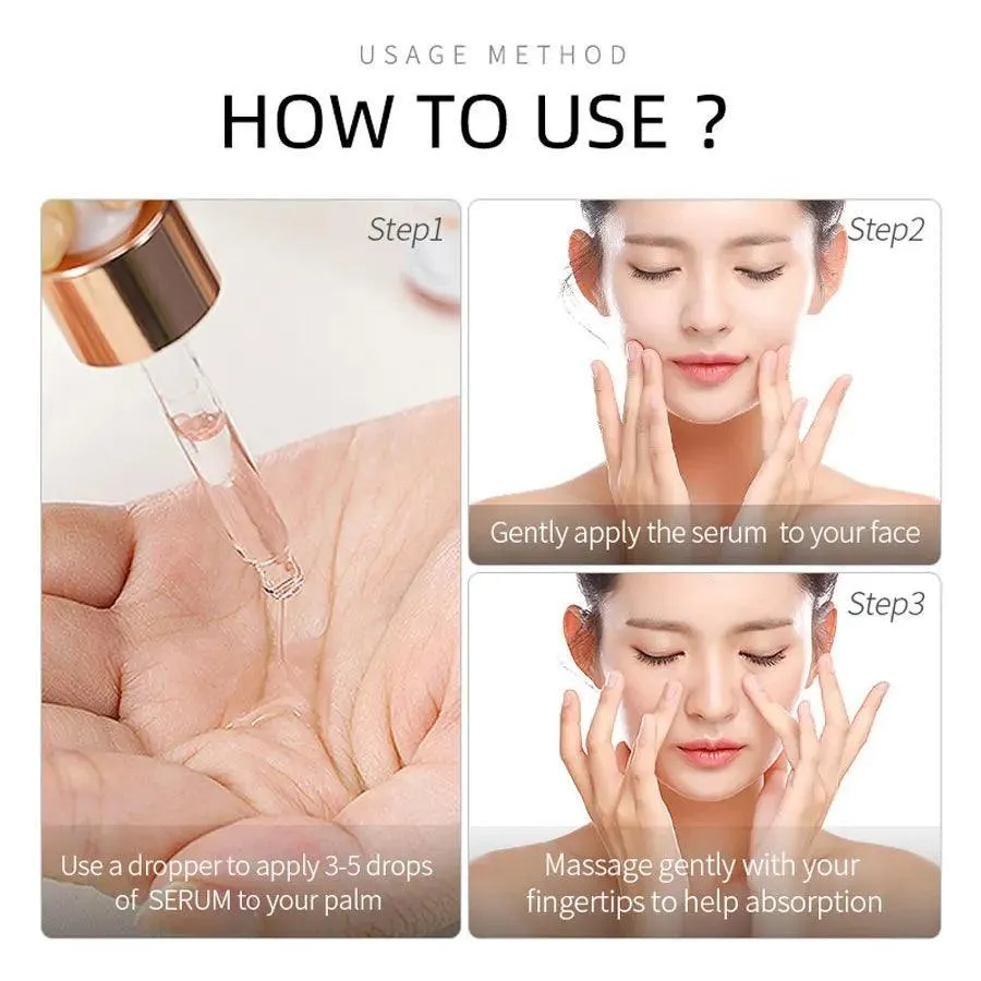 Anti-Wrinkle Sakura Gold Serum: Japanese Anti-Aging Skincare