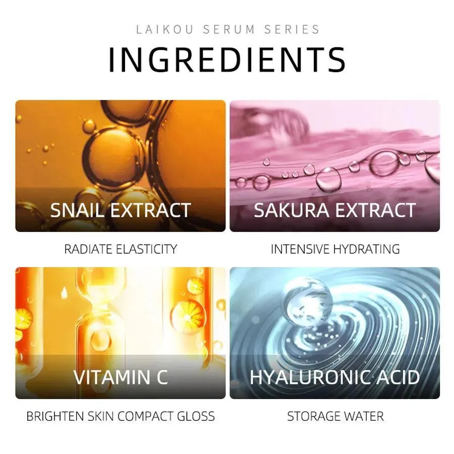 Anti-Wrinkle Sakura Gold Serum: Japanese Anti-Aging Skincare