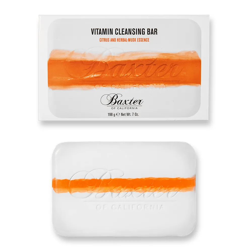 Baxter of California Vitamin Cleansing Bar - Citrus and Herbal Musk