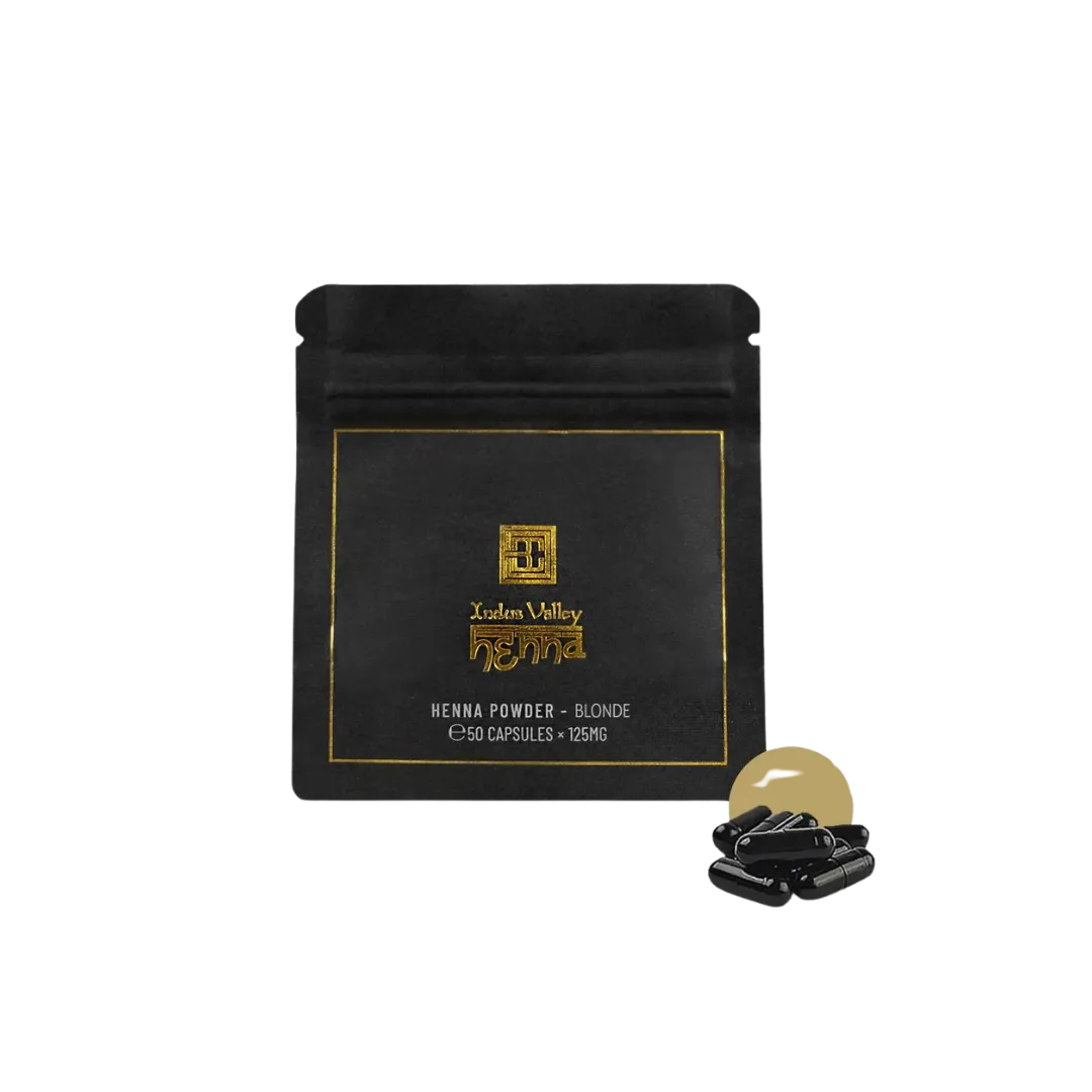 BROW CODE - Brow Henna Powder Capsules, 50 Pack