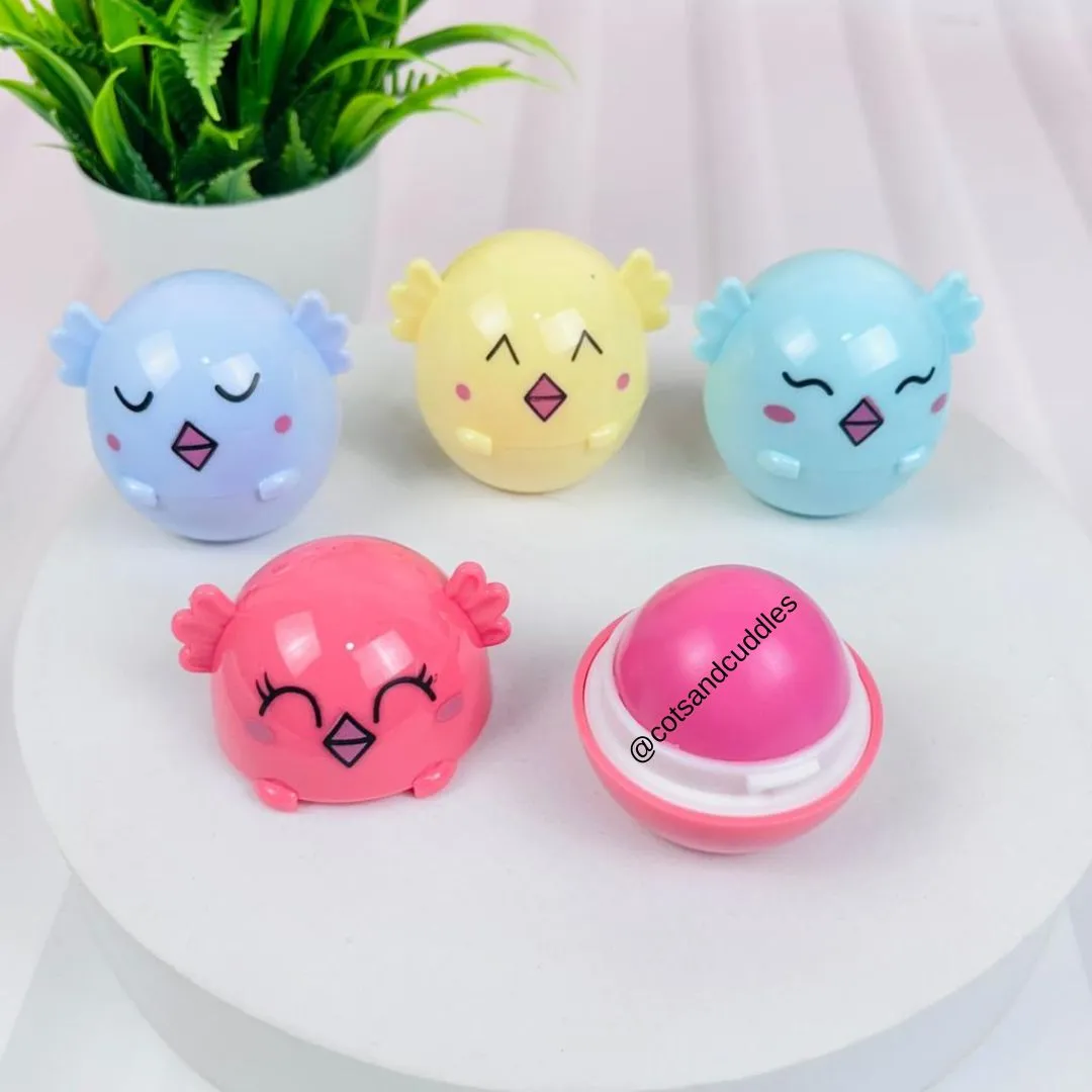 Chicken Theme Lip Balm for Girls (Random Colour)