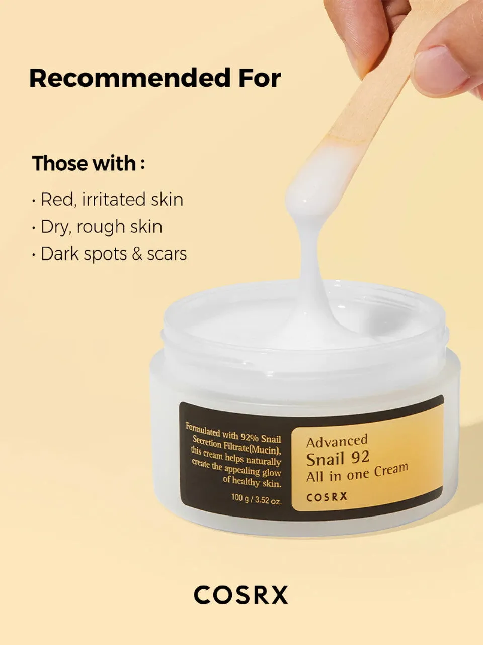 Cosrx Advanced Snail 92 All in One Cream 100g