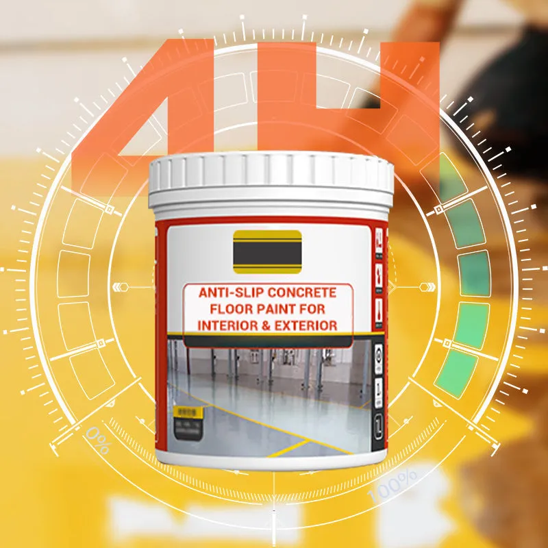 Decoration essentialsAnti-Slip Concrete Floor Paint for Interior & Exterior