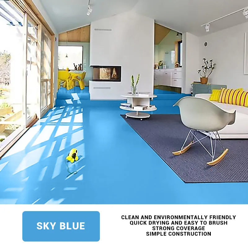 Decoration essentialsAnti-Slip Concrete Floor Paint for Interior & Exterior