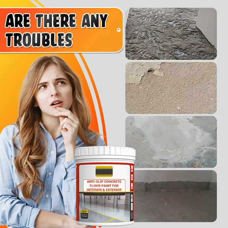 Decoration essentialsAnti-Slip Concrete Floor Paint for Interior & Exterior
