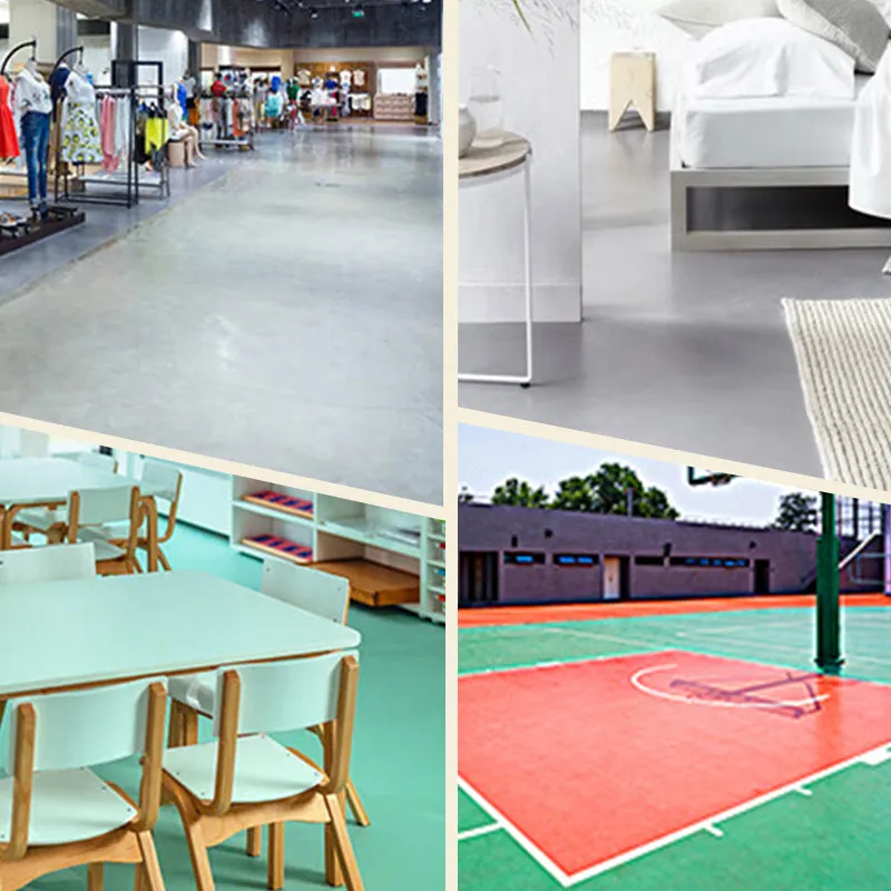 Decoration essentialsAnti-Slip Concrete Floor Paint for Interior & Exterior