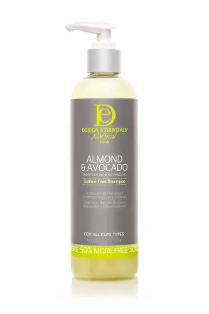 Design Essentials Natural Almond & Avocado Sulfate Free Shampoo