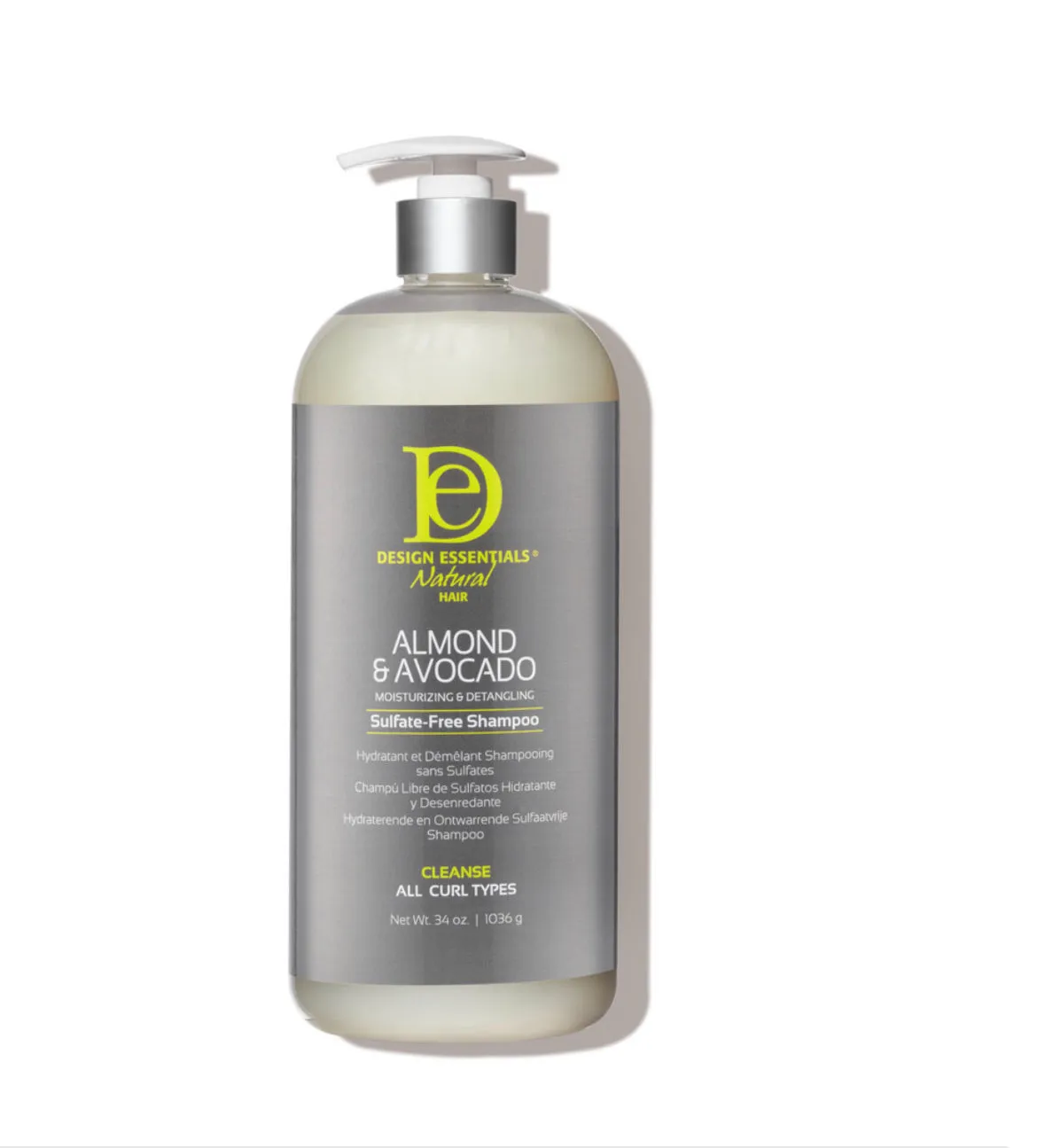 Design Essentials Natural Almond & Avocado Sulfate Free Shampoo