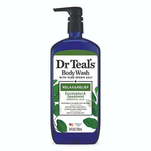 Dr. Teal's Body Wash Relax & Relief w/ Eucalyptus & Spearmint - 24 Oz