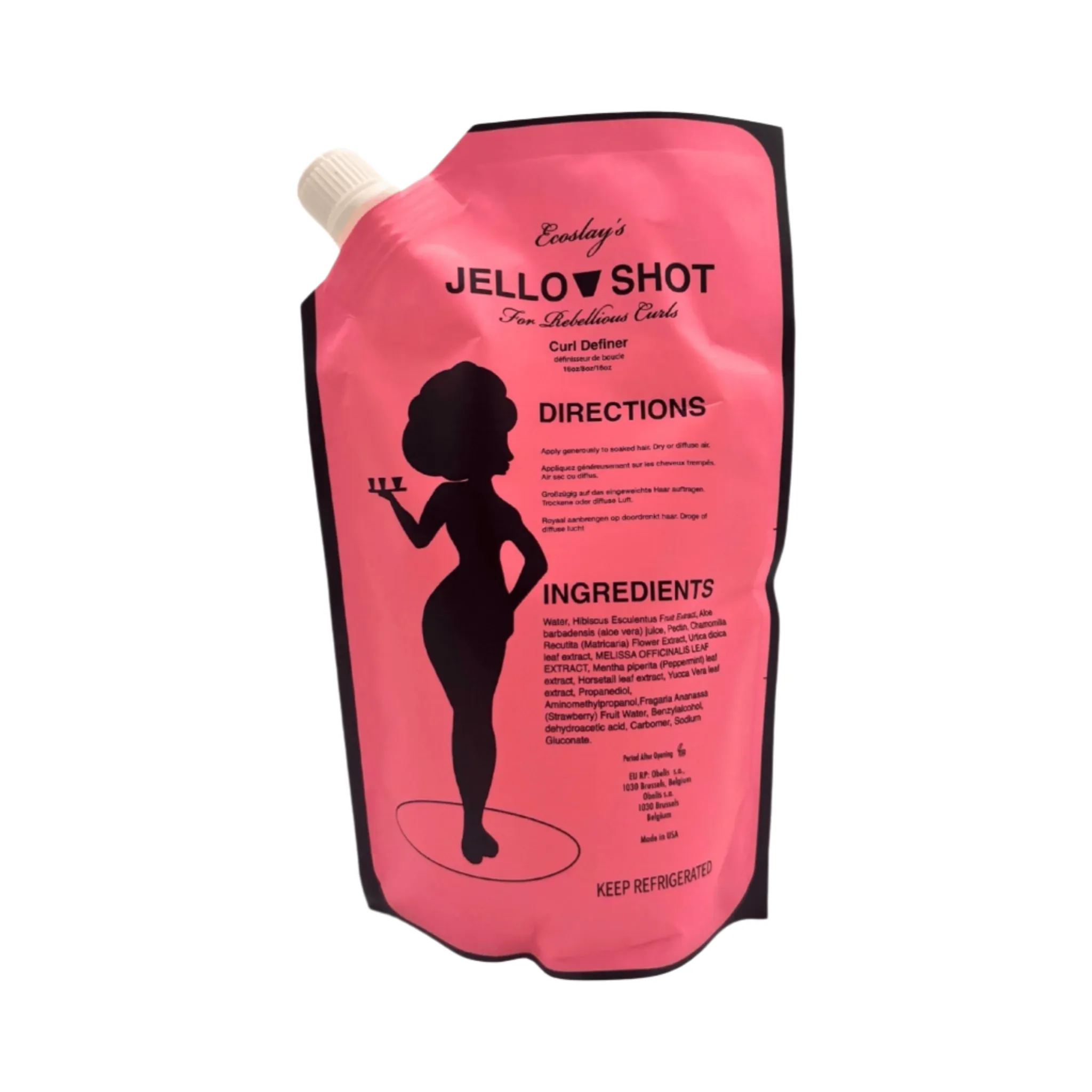 Ecoslay Jelloshot Curl Definer 16oz / 473ml