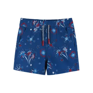 Fireworks Print Boardshort