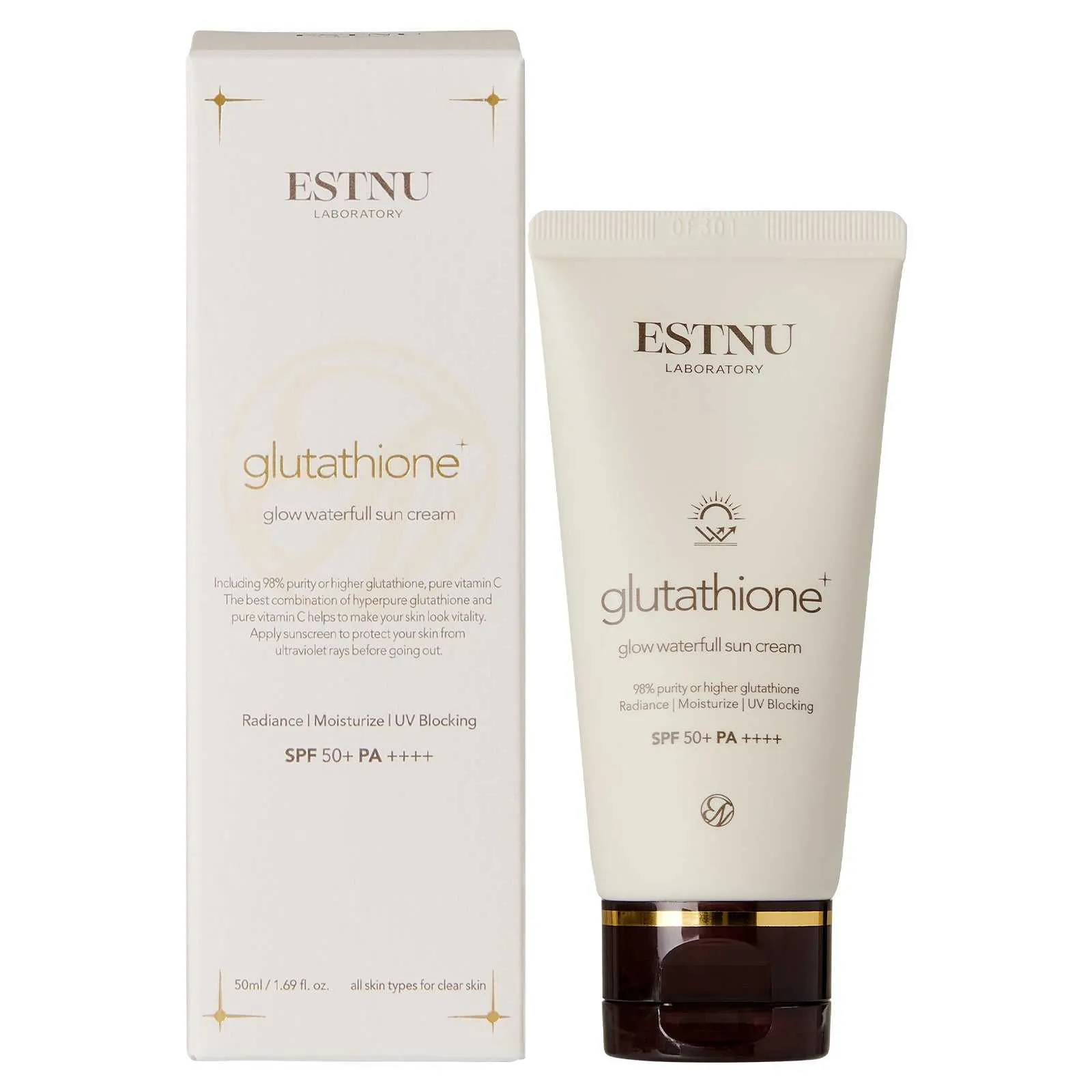 Glutahione Glow Waterfull Sun Cream
