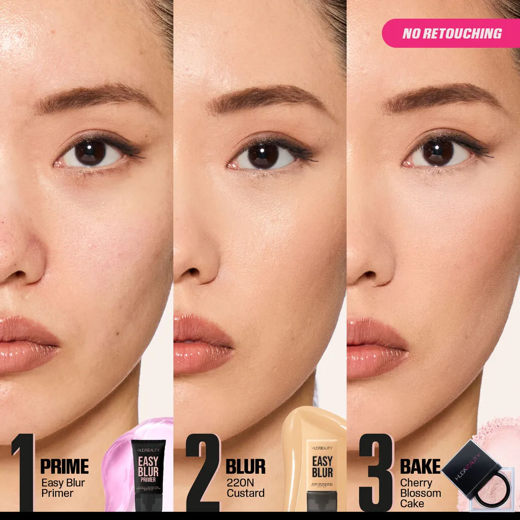 HUDA BEAUTY Easy Blur Natural Airbrush Foundation with Niacinamide (210 CHAI)
