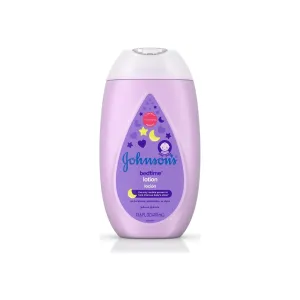 Johnsonâ€™s Bedtime Baby Lotion with NaturalCalm Essences, Hypoallergenic & Paraben Free 13.6 oz