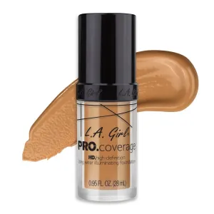 L.A. Girl - Pro Coverage HD Illuminatina Foundation - Nude Beige - #GLM645