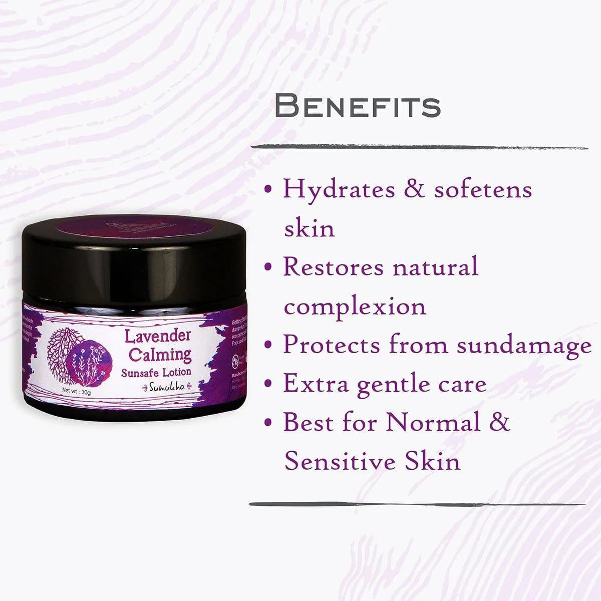 Lavender Calming Sunsafe Lotion