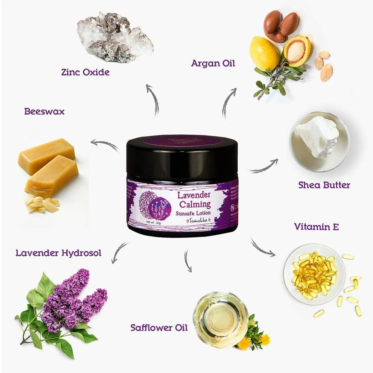Lavender Calming Sunsafe Lotion