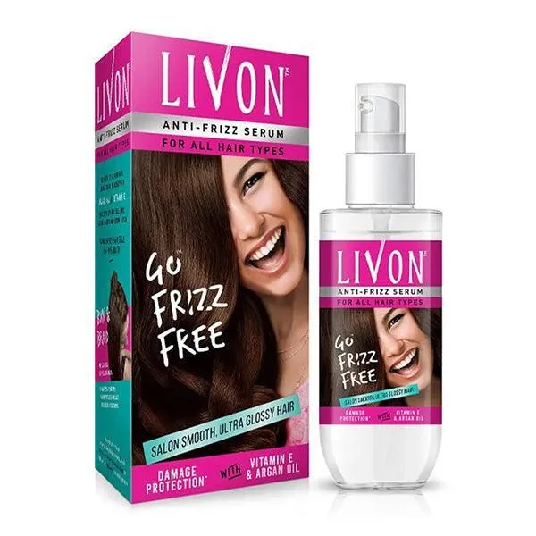 LIVON ANTI FRIZZ SERUM WITH ARGAN OIL 50ML