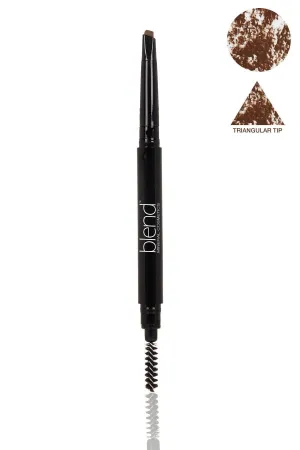 Long-Wearing Eyebrow Pencil with Attached Spooly Brush - Universal Medium Warm