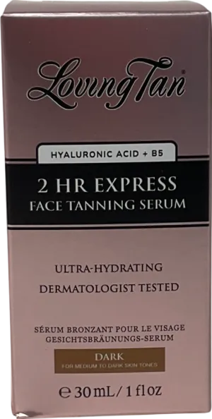 loving tan 2 Hr Express Face Tanning Serum Dark 30ml