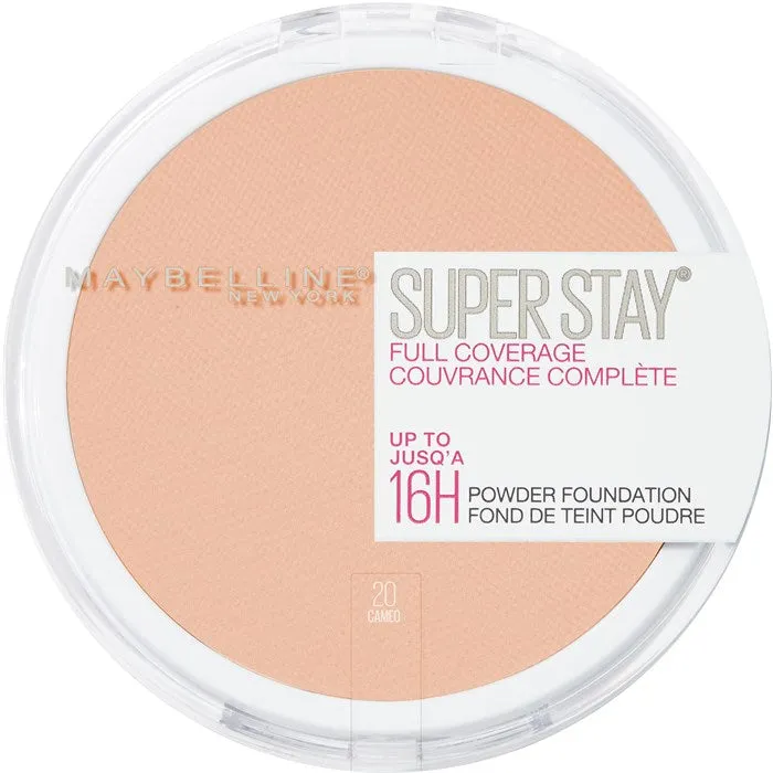 Maybelline Superstay Full Coverage 16HR Powder Foundation 20 Cameo