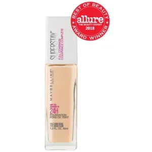 MAYBELLINE - SuperStay Full Coverage Liquid Foundation Sand Beige - 1 fl oz (30 ml)