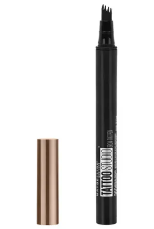 MAYBELLINE - TattooStudio Brow Tint Pen Makeup Soft Brown - 0.037 fl oz (1.1 ml)