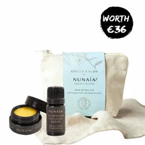 Mini Ground & Glow Skin Ritual Set by Nunaïa