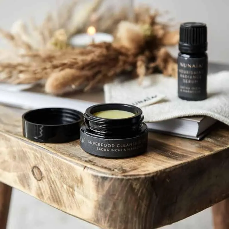 Mini Ground & Glow Skin Ritual Set by Nunaïa