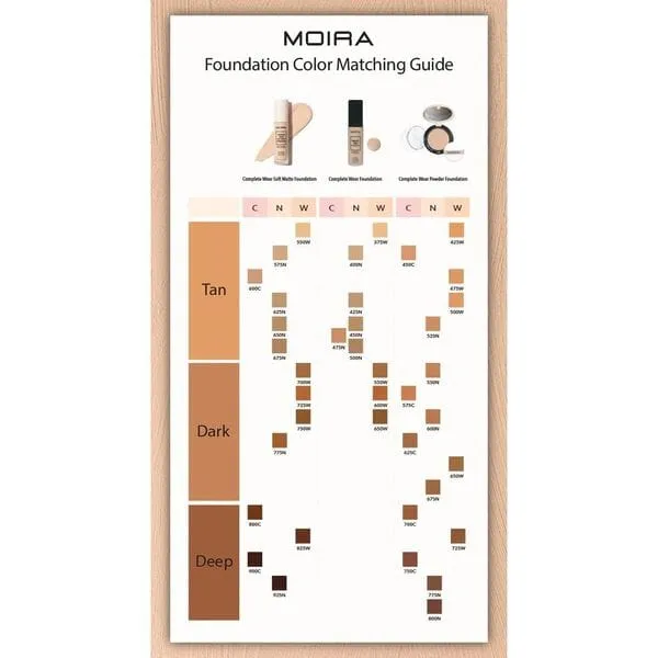 Moira Complete Wear Soft Matte Foundation