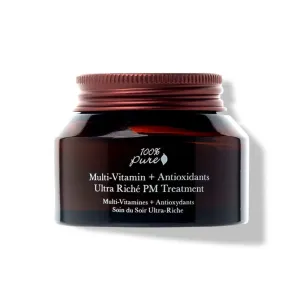 Multi-Vitamin   Antioxidants Ultra Riché PM Treatment - 100% Pure