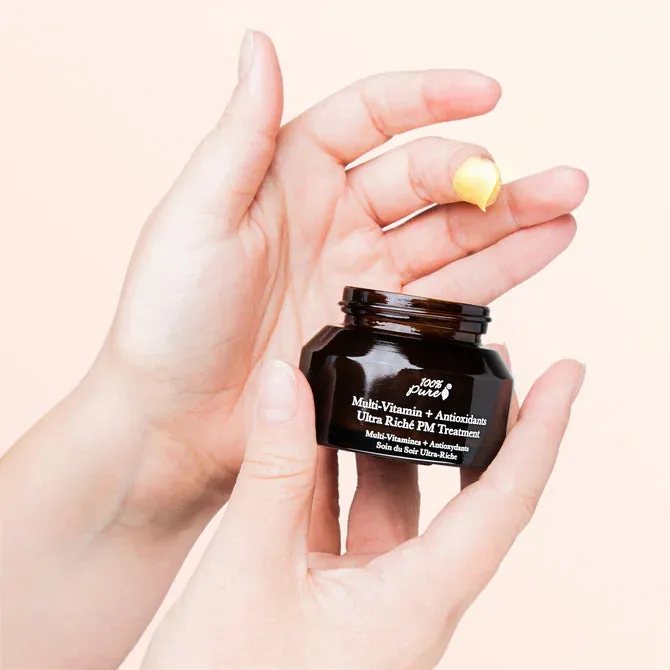 Multi-Vitamin   Antioxidants Ultra Riché PM Treatment - 100% Pure