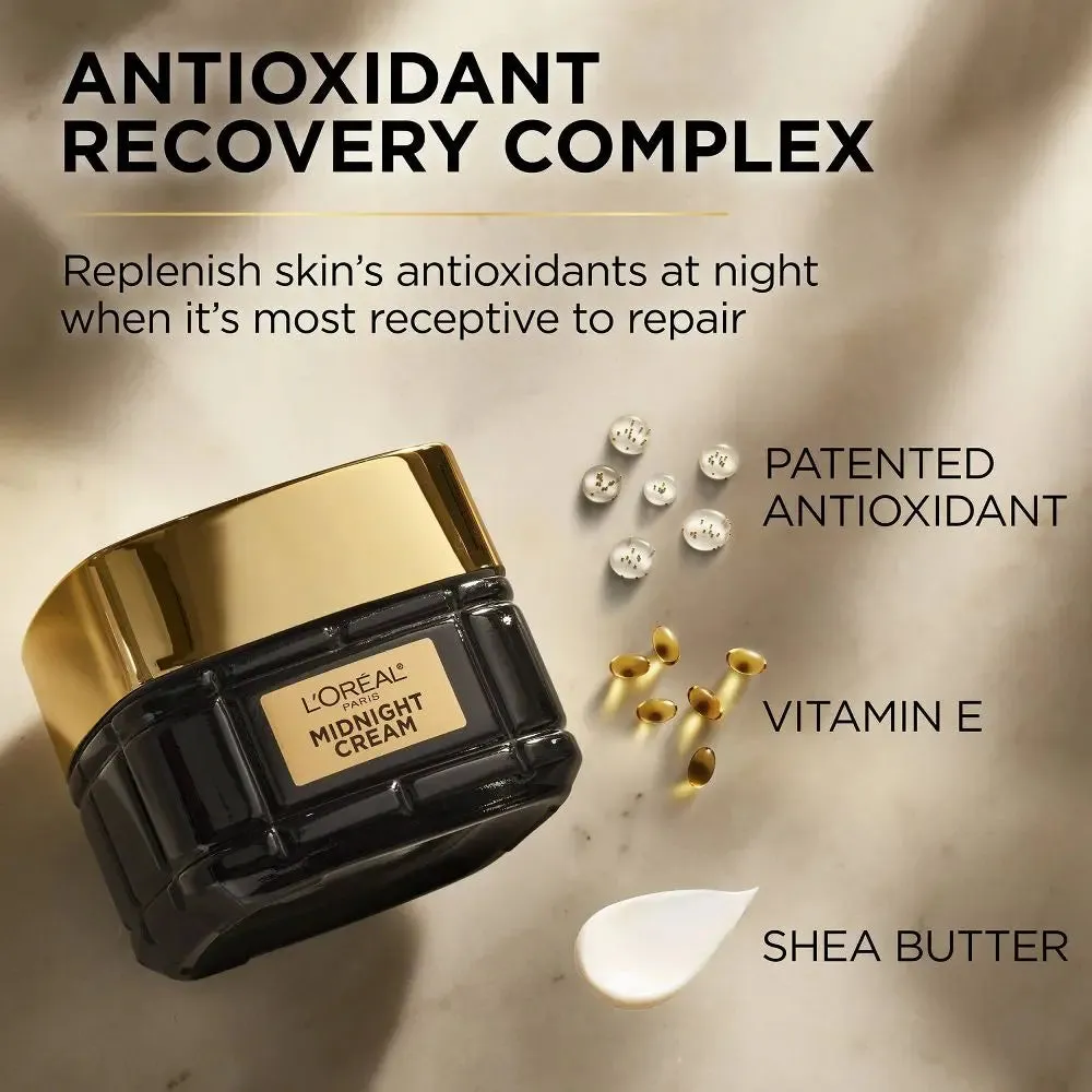 New - L'Oreal Paris Age Perfect Cell Renewal Midnight Face Cream - 1.7oz