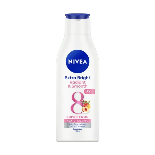 Nivea Body Lotion Extra Bright Radiant And Smooth 190ml