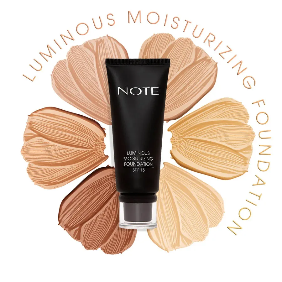 Note Cosmetics Luminous Moisturizing Foundation SPF 15 30ml