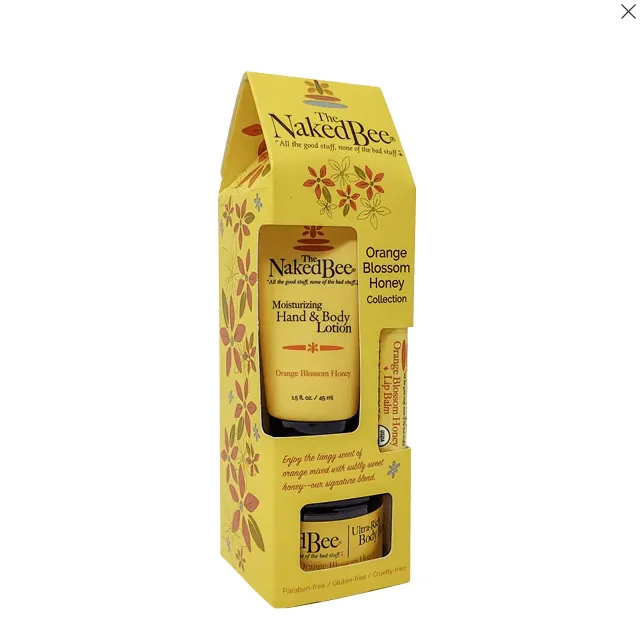 Orange Blossom Honey Gift Set by Naked Bee