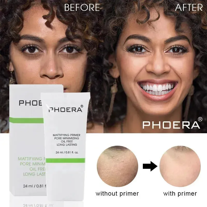 PHOERA Long Lasting Oil Free Isolation Moisturizing Poreless Makeup Primer