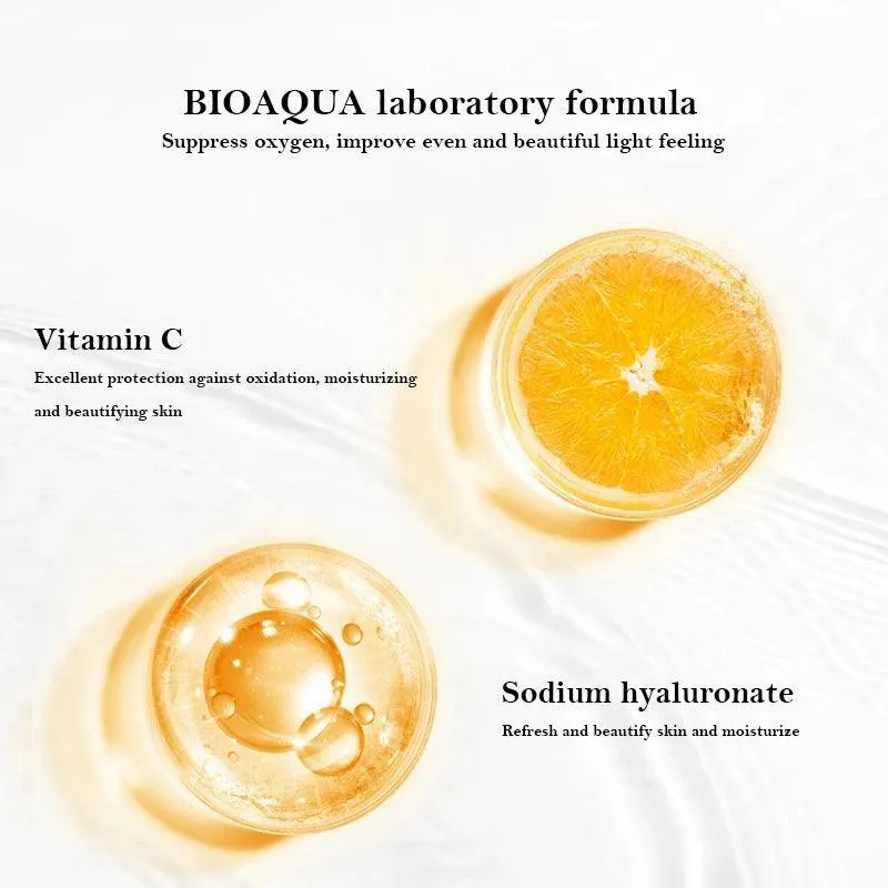 Radiant Glow Vitamin C Serum: Hydrating Skincare Elixir