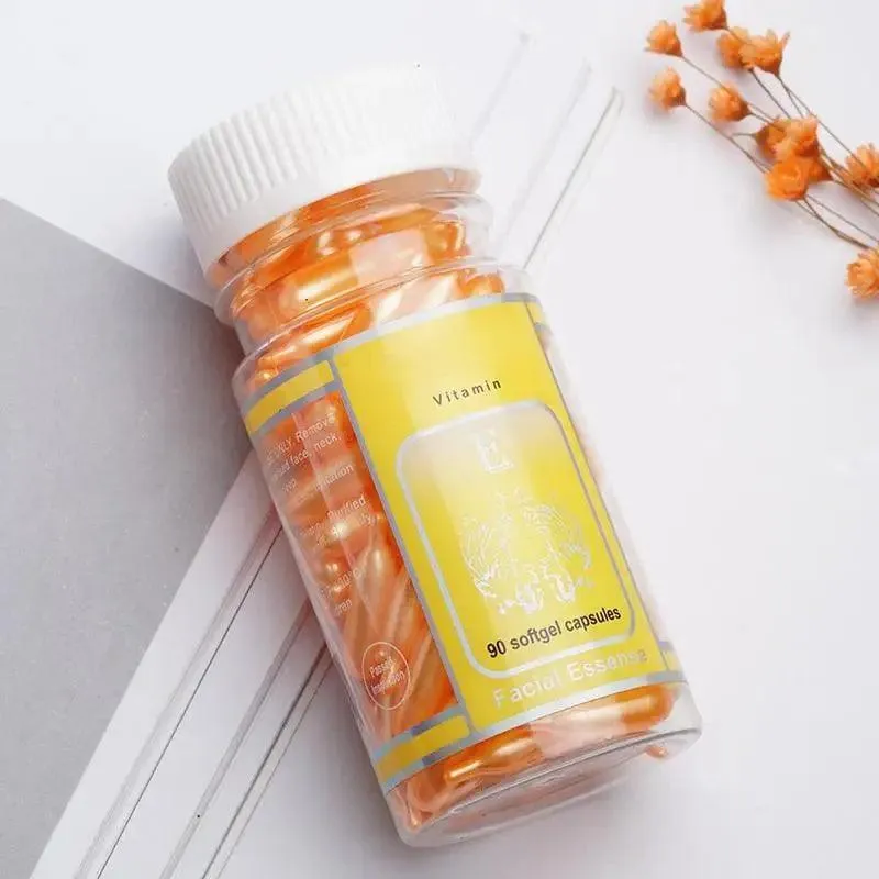 Revitalizing Vitamin E Serum Capsules for Acne, Wrinkles & Brightening Skin