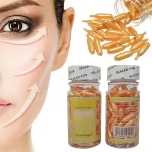 Revitalizing Vitamin E Serum Capsules for Acne, Wrinkles & Brightening Skin