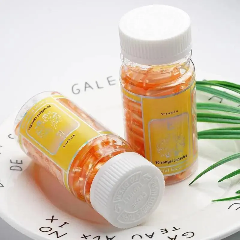 Revitalizing Vitamin E Serum Capsules for Acne, Wrinkles & Brightening Skin