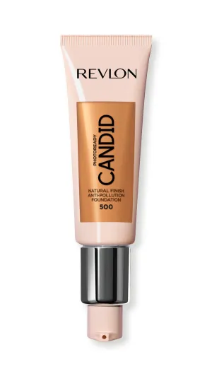 REVLON - PhotoReady Candid Natural Finish Anti-Pollution Foundation, Creme Brulee - 0.75 fl. oz. (22 ml)