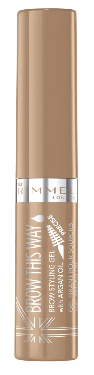 RIMMEL - Brow This Way Lightweight Gel Blonde - 0.17 fl. oz. (5 ml)