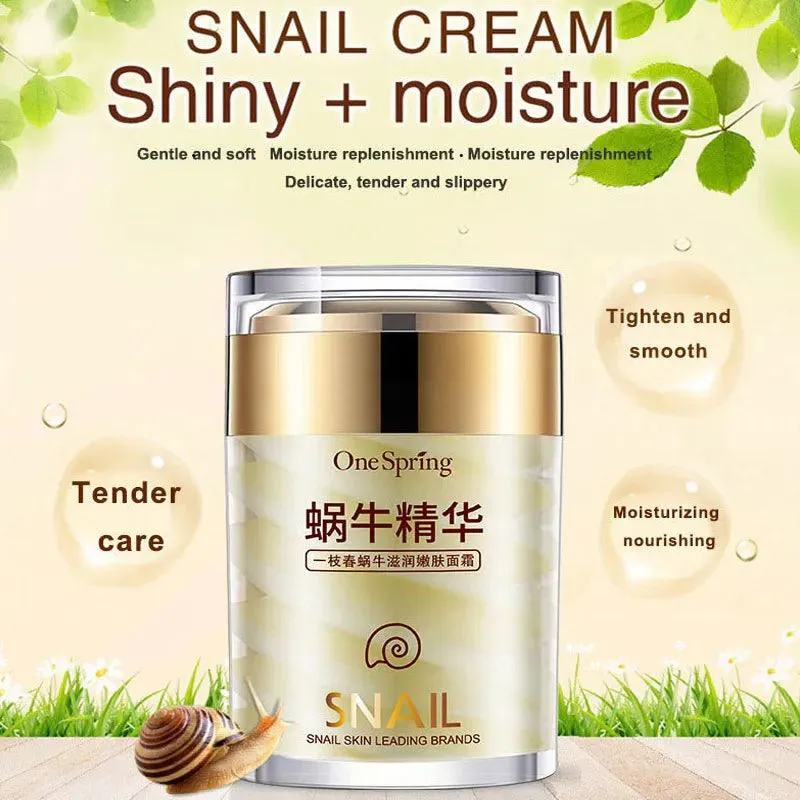 Youthful Glow: Snail Cream & Retinol Serum for Radiant Skin