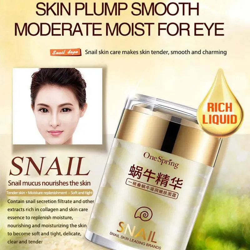 Youthful Glow: Snail Cream & Retinol Serum for Radiant Skin