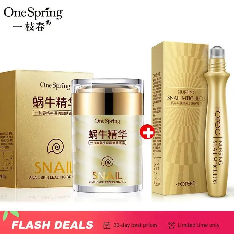 Youthful Glow: Snail Cream & Retinol Serum for Radiant Skin